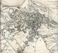 Map of Edinburgh and Leith, 1870  -  Leith Section