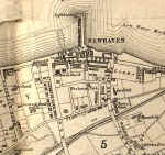 Newhaven map  -  1870