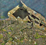 Newhaven aerial photo  -  2001  -  zoomed-out