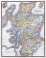 Map of Scotland  -  c.1830