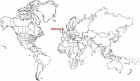 Outline map of the World