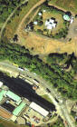 Detail from anaerial photograph of Edinburgh  -  XYZ Digital Map Company, 2001  -  Calton