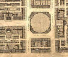 Detail from map of Edinburgh New Town  -  Kirkwood, 1819  -  St Andrew Square