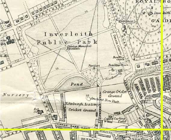 Edinburgh map  1925  -  Section A