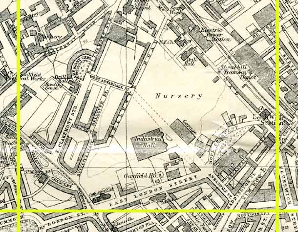 Edinburgh map - 1925 - Section C