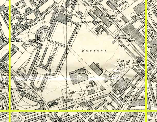 Edinburgh map  -  1925  -  Section C