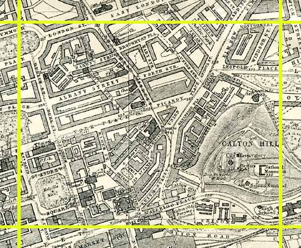 Edinburgh map - 1925 - Section