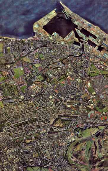 Edinburgh and Leith map