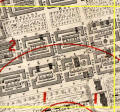 Edinburgh Time Gun Map  -  1861  -  Section Q