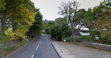 Google Street View looking along Ravelston Dykes Road to the west from near the east end of the road.