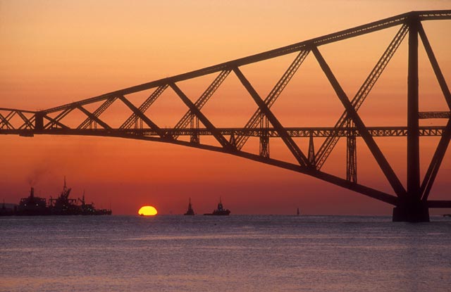 The Forth Rail Bridge  -  Sunrise 2