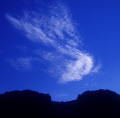Photograph by Peter Stubbs  -  July 2001  -  Sky over Iceland