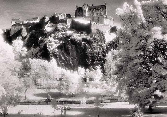Edinburgh Castle and Princes Street Gardens