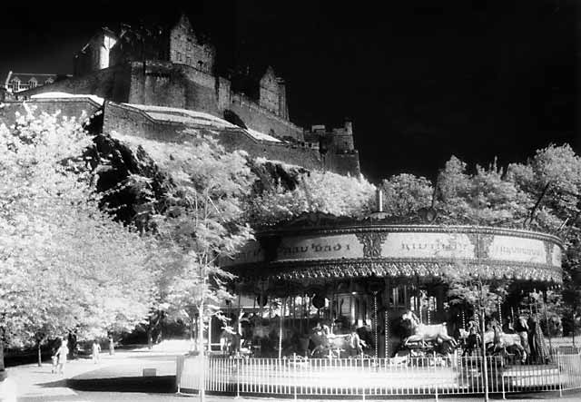 Edinburgh Castle and Roundabout