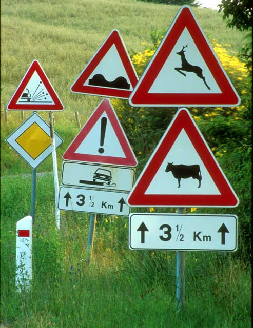 Tuscany  -  Road Signs  -  No 1