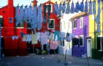 Venice -  Burano  -  Washing 3