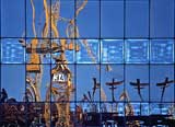London Docklands  -  Cranes  2