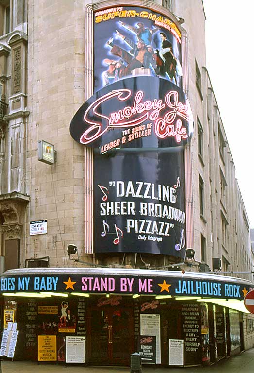 Places on the Monopoly Board  -  Coventry Street, London