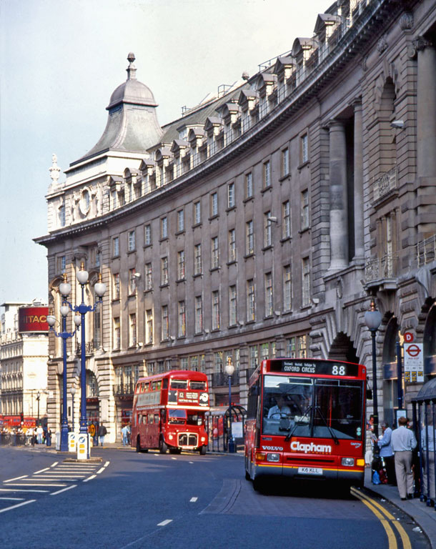 Places on the Monopoly Board  -  Regent Street, London