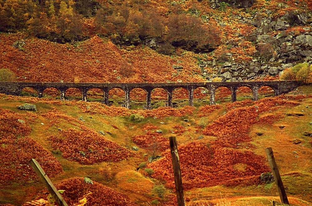 Glen Ogle in Autumn  -  Large Photo