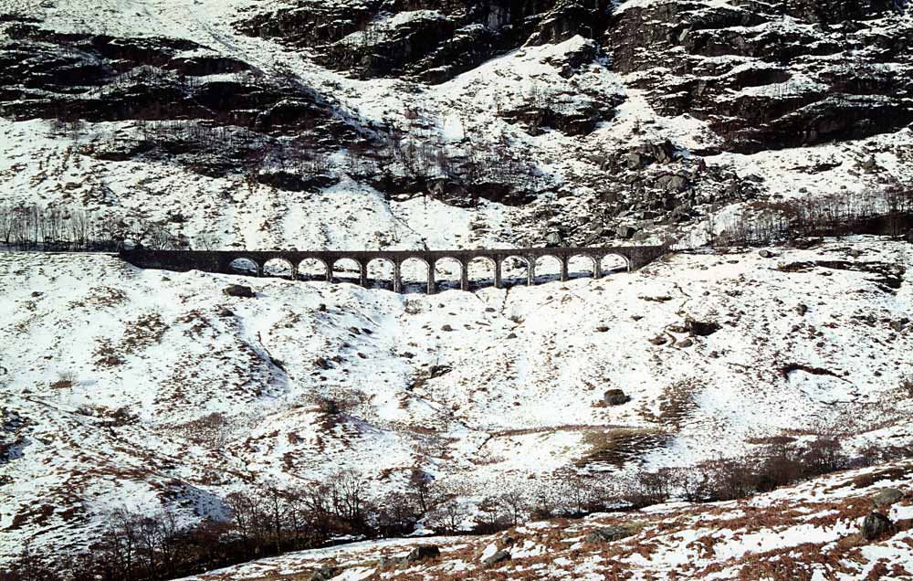 Glen Ogle in WInter  -  Large Photo
