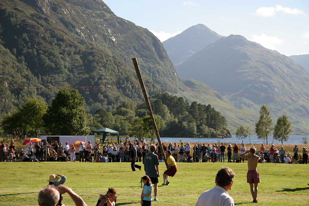 Scottish Highland Games  -  Glenfinnan  -  20 August 2005  -  Exhibition