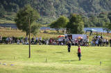 Scottish Highland Games  -  Glenfinnan  -  20 August 2005  -  Tossing the Caber