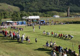 Scottish Highland Games  -  Glenfinnan  -  20 August 2005  -  Tossing the Caber