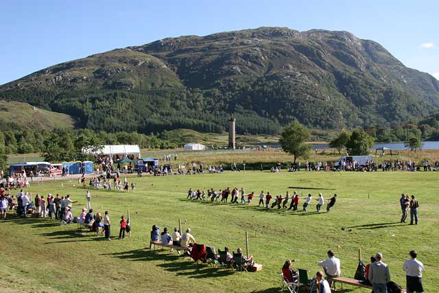 Scottish Highland Games  -  Glenfinnan  -  20 August 2005  -  Exhibition