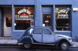 2CV and shop at 101-103 Causewayside, Southside, Edinburgh