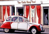 2cv and shop at 122 Granton Road, Boswall, Edinburgh