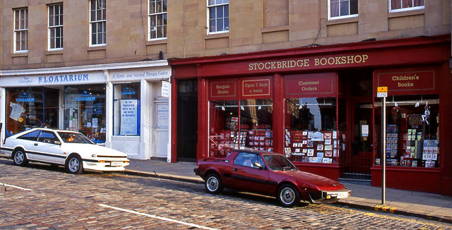 Shops and Cars at 26 + 28-29 North West Circus Place, Stockbridge, Edinburgh