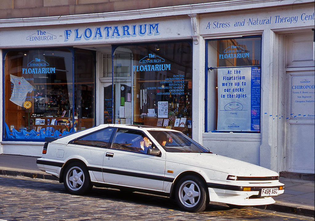 Shop and Car at 28-29 North West Circus Place, Stockbridge, Edinburgh