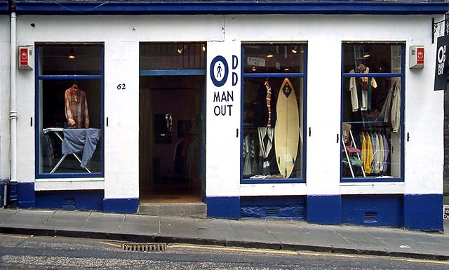 Shop at 62 Candlemaker Row, Edinburgh Old Town