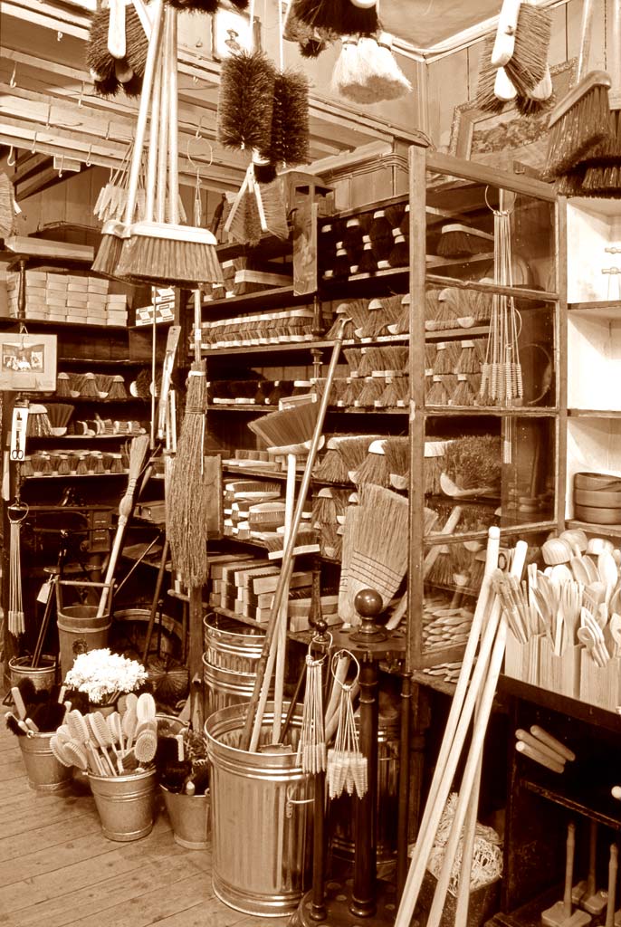 Robert Cresser's Brush Shop at 40 Victoria Street, Edinburgh