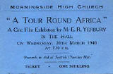 Ticket for a Cine Film by E R Yerbury