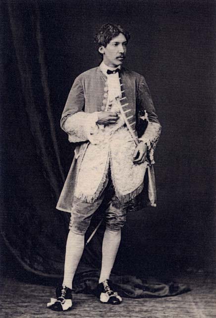 Photograph by Moffat  -  Robert Louis Stevenson  -   Aged 20