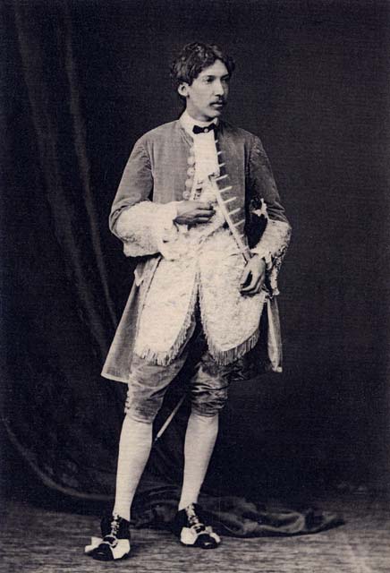 Photograph by Moffat - Robert Louis Stevenson - Aged 20