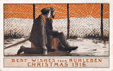 A 1916 Christmas Postcrd designed by Andrew Healey Hislop