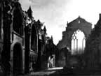 Holyrood Chapel  -  Painting by Daguerre