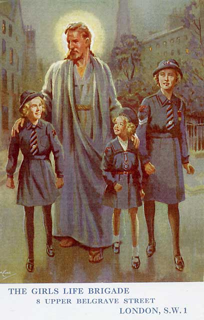 Painting by Tom Curr - 'Jesus in Edinburgh'