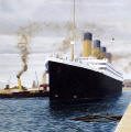 The Titanic  -  Exhibition at the City Art Centre  -  July to September 2004