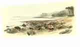 West Granton  -  a watercolour sketch by Peter Ingram Weir