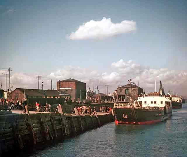 Granton Harbour -  Photo taken by Kenneth F Balmain