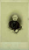 Carte de Visite  -  Sir David Brewster  -  President of PSS