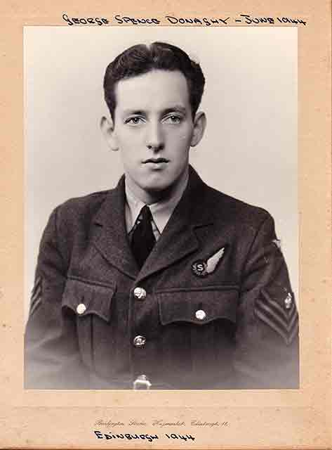 Photograph of George Spence Donaghy, taken at Burlington Studios in 1944