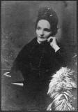 Photograph of Jane Center, wife of the Edinburgh photographer and bagpipe maker John Center