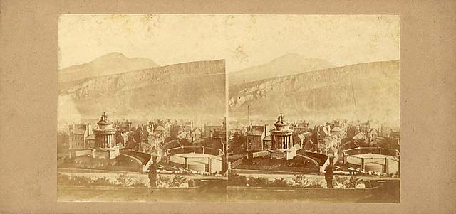 Edinburgh Stereographic Company - Royal Mile Procession, 1858