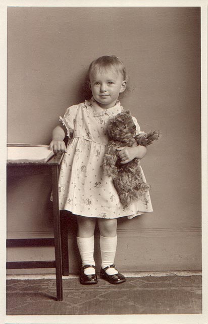 Portrait of a girl from the studio of J Campbell Harper