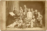 The Family of John & Agnes Horsburgh  -  Photograph taken around 1877